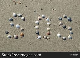 Sos is selling at 12.80 as of the 17th of february 2021; Sos Signal On The Sand Made From Shells Free Stock Images Photos 5757707 Stockfreeimages Com