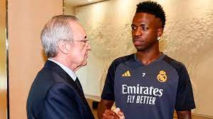Las palabras de Vinicius sobre Florentino emocionan a todos, el brasileño  se sincera: “Tengo un cariño…”