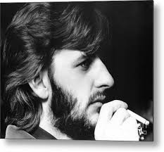 Ringo Starr in 1972 Metal Print by Chris Walter