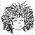 Vector Curly Hair Svg