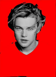 Lenardo Dicaprio Young Red Tarama Art