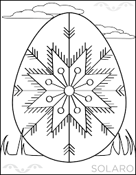 Bored Kids On Spring Break Still Stuck In Class Solaro Pysanky Eggs Pattern Ukrainian Easter Eggs Easter Egg Coloring Pages