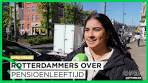 Rotterdammers over pensioenleeftijd: 'We werken door tot ons ... - YouTube