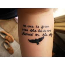 Moreover, it is a sign of renewal, hope and a new beginning. Bird Tattoos With Quotes Quotesgram