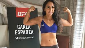 In women's strawweight history esparza holds the record for top position control time, time at 47:40, and the record for most takedowns at 39, and she will be looking to get even more in yan xiaonan vs carla esparza. Carla Esparza Vs Yan Xiaonan Targeted For Ufc Fight Night Card In May