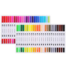 It is wonderful for shading and coloring. Dual Tip Art Marker Pens Fine 0 4 Fine Tip Markers Brush Highlighter Pen Set For Kid N Adults Coloring Books Art Markers Aliexpress