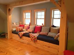 Custom Bench Seat Window Seat Two Twin Mattress Size Daybed Creative Playroom Ideas Scwcreativerenovations C Playroom Seating Custom Bench Seating Seating