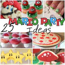 Presenting super mario mushroom cupcakes. 25 Mario Party Ideas