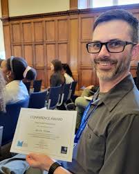 George Mason University @mason_cds doctoral candidate, Jericho McLeod,  attended the International Pandemic Sciences Conference at Oxford  University in July, presenting his research