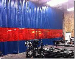 Industrial Welding Curtains Akon Curtain And Dividers Custom Made Welding Projects Welding And Fabrication Industrial Welding