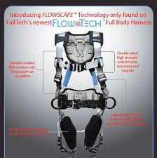 Flowtech Premium Body Harness 3 D Ring Large Belt Size 38