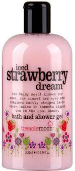 Treacle Moon Iced Strawberry Dream Bubble Bath Shower Gel Bath And Body Works Perfume Shower Gel Bath And Body Works