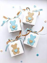 Teddy Bear Favor Boxes Teddy Bear Baby Shower Gift Favor Boxes Etsy In 2022 Baby Bear Baby Shower Baby Shower Souvenirs Baby Shower Souvenirs Boy