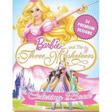 I found a barbie coloring book in the library's book store and picked it up. Barbie And The Three Musketeers Coloring Book Great Coloring Book For Kids And Adults Coloring Book With High Quality Images For All Ages Paperback Walmart Com Walmart Com
