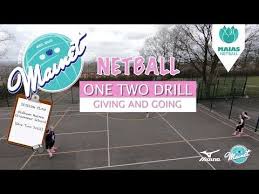 Netball Drills The One Two Drill Youtube Netball Netball Coach Drill