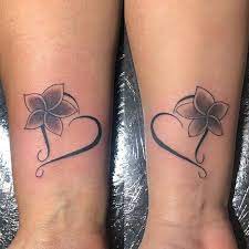 Cute Heart Design Tattoo Matching Best Friend Tattoos For Women Cute Matching Tattoo Desig Cute Matching Tattoos Matching Best Friend Tattoos Friend Tattoos