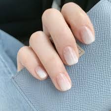 Short acrylic nails are becoming more popular today because it is easy to maintain them and also it does not become a hindrance when you are working such as. Amazon Com Casdre Glossy Fake Nails Short Square Press On Nails Full Cover False Nails For Women And Girls Pack Of 24 A White Beauty