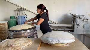 Saj Bread Lebanese Traditional Flatbread How It S Made In 2021 Flatbread Bread Traditional