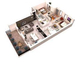 Rumah dengan 3 kamar sangat ideal untuk tempat tinggal keluarga. 5 Contoh Rumah Minimalis 1 Lantai 3 Kamar Tidur