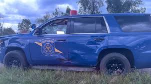 Image result for Michigan State Police Blue 2018 Fleet