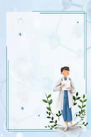 blue nurse festival frame medical background medical wallpaper medical posters