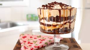 Add half the cool whip and mix well. Salted Caramel Brownie Trifle Gemma S Bigger Bolder Baking Ep 4 Gemma Stafford Youtube
