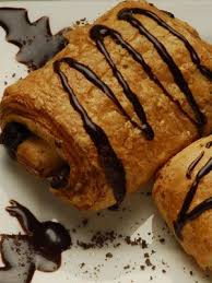 Chocolate Croissant I D Probably Forgive You For Running Over My Grandma If You Brought Me One Of These French Chocolate Chocolate Croissant Fun Desserts