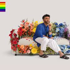 Karlstad sofa knisa light gray ikea. Ikea Unveils Lgbtq Themed Sofas And The Internet Has Thoughts On Its Bisexual Couch Cnn Style