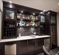 This kind of kitchen will look great while it fits great in your small basement. Basement Bar Conceptual Would Need Glass Sliding Doors With Locks For Liquor Basement Bar Design Home Bar Designs Bars For Home