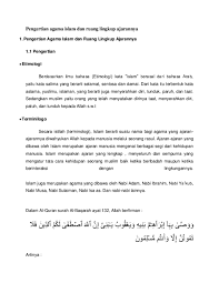 Nah, itulah tadi pembahasan mengenai pengertian akidah secara etimologi dan terminologi. Pengertian Agama Islam Secara Etimologi Dan Terminologi