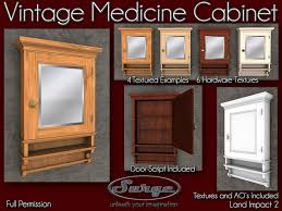 Why is it important to invest in a vintage medicine cabinet metal, especially the best one? Second Life Marketplace Vintage Medicine Cabinet Full Permission Land Impact 2