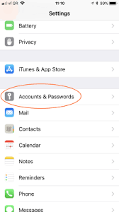 Power on your iphone and open settings app. How To Change Email Password In Iphone Ios Devices Follow The Steps Below To Change Your Iphone Ipad Password