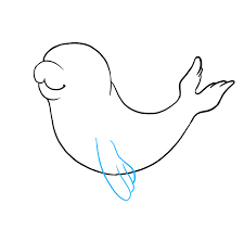 How To Draw A Baby Seal Really Easy Drawing Tutorial A cartoon seal drawing is one of the easiest marine animals to draw. how to draw a baby seal really easy