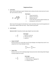 Rangkuman Rumus Kelas 9