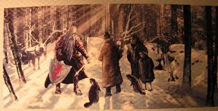 Chronicles of narnia need to be thought of as a parable and, like any parable, it's the principle characters that we. Father Christmas And The Children Concept Art Narnia Fans