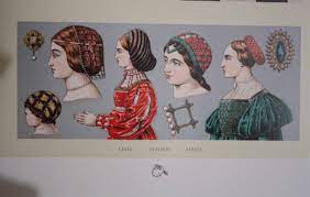 16th Century Married Venetian Women S Hair Medieval Hats Renaissance Hairstyles Italian Renaissance