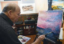 Rosedale artist showcases work at city hall