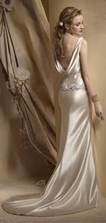 Champagne Open Back Wedding Dress For Second Wedding Colored Wedding Dress For Older Bride Over 4 Goddess Wedding Dress Gorgeous Wedding Dress Wedding Dresses