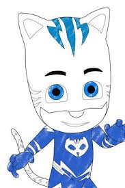 Dibujos para colorear heroes en pijamas. Pjmasks Heroes En Pijamas Para Colorear