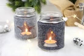 In diesem video zeige ich euch wie ihr mit einer ganz einfache knotentechnik ein stylisches windlicht selber machen könnt. Diy Weihnachtliche Windlichter Aus Filz Einfach Und Schnell Selbermachen