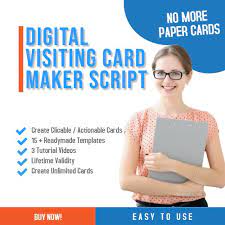 Our digital greeting card maker also lets you save it on your computer or print. Digital Visiting Card Maker Script In Meerut Shastri Nagar By Shringaar Retails Id 22441960091