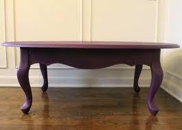 Totally Painting My Coffee Table This Color Shabby Chic Purple Queen Anne Coffee Table By Irresi Coffee Table Living Room Coffee Table Solid Wood Coffee Table