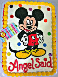 Bizcocho De Mickey Mouse Cuadrado Pastel De Mickey Pot Holders