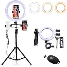 Led Selfie Ring Light 5500k Youtube Video Makeup Lighting Selfie Ring Light Led Selfie Ring Light Gaming Room Setup