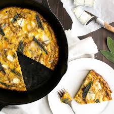 Butternut Squash Frittata With Caramelized Onions Sage And Humboldt Fog Recipe Squash Frittata Butternut Squash Frittata Butternut Squash