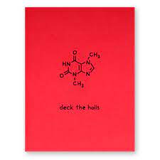 Deck The Halls Card The Chemist Tree