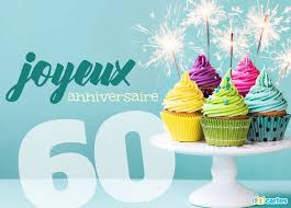 Fêtez çà à tous les âges presse 16 Cartes Joyeux Anniversaire Age 60 Ans Gratuits 123 Cartes