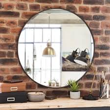 Round Metal Mirror D 81 Cm Lucas Maisons Du Monde Miroir Rond Mobilier De Salon Miroir Maison Du Monde