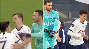 Hugo lloris (an haife shi a shekara ta 1986) shi ne ɗan wasan ƙwallon ƙafa ta ƙasar faransa.ya buga wasan ƙwallo ma ƙungiyar ƙwallon ƙasar faransa daga shekara ta 2008. Hugo Lloris And Son Heung Min Separated By Team Mates After Furious Bust Up Eurosport