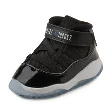 Jordan 11 Black And White Concord Nike Baby Boys Jordan 11 Retro Bt Space Jam Black Concord White Leather Size 4c Supply Shoes